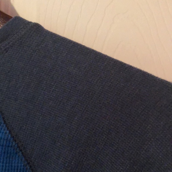 Urban Pipeline Maxflex Blue & Gray Long Sleeve Waffle Knit Shirt Mens Small S - Picture 9 of 15